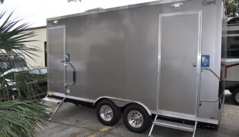 luxury restroom trailer rental in tampa bay