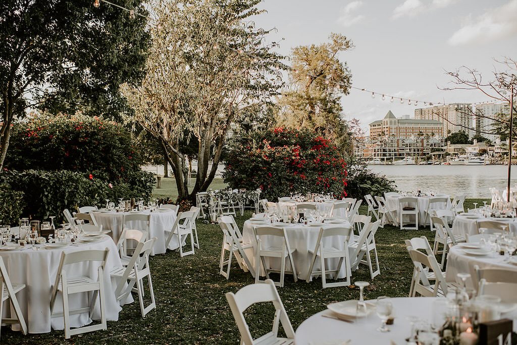 outdoor wedding reception tables and chairs tampa bay