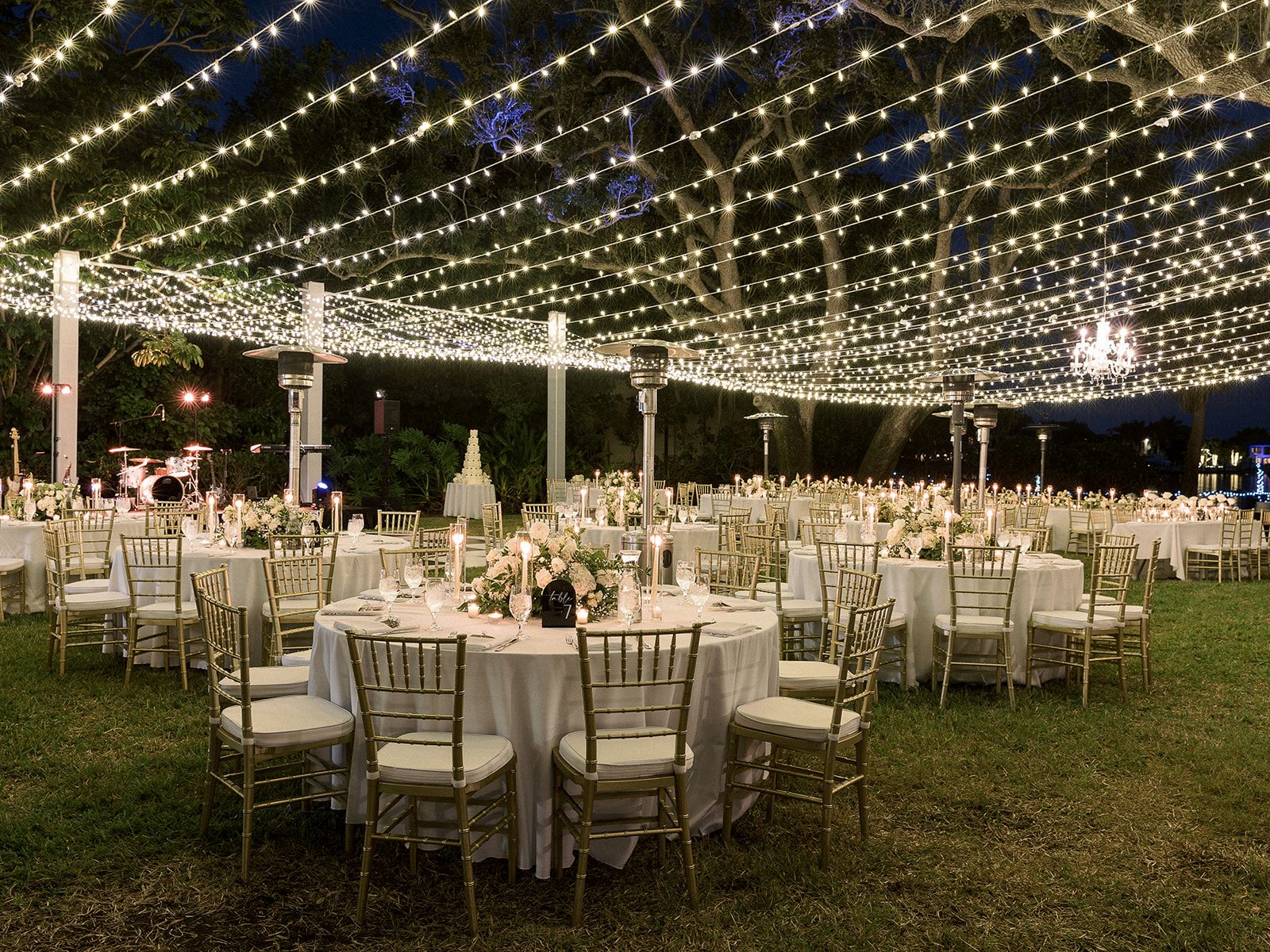 event tent accessories and party rentals in tampa bay