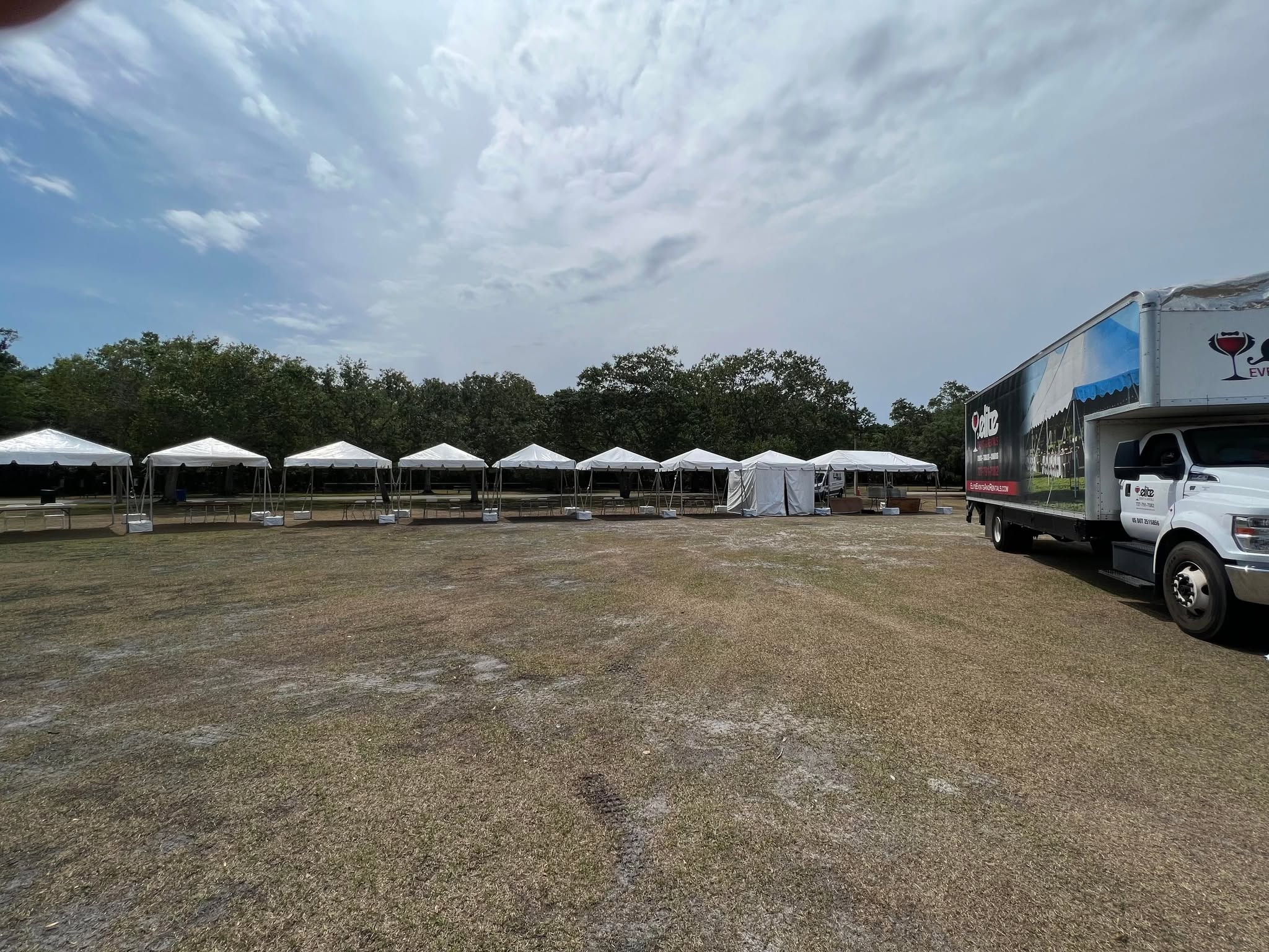 festival event tents and equipment rentals in tampa bay florida